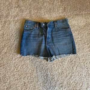 BDG Girlfriend High Rise Jean shorts